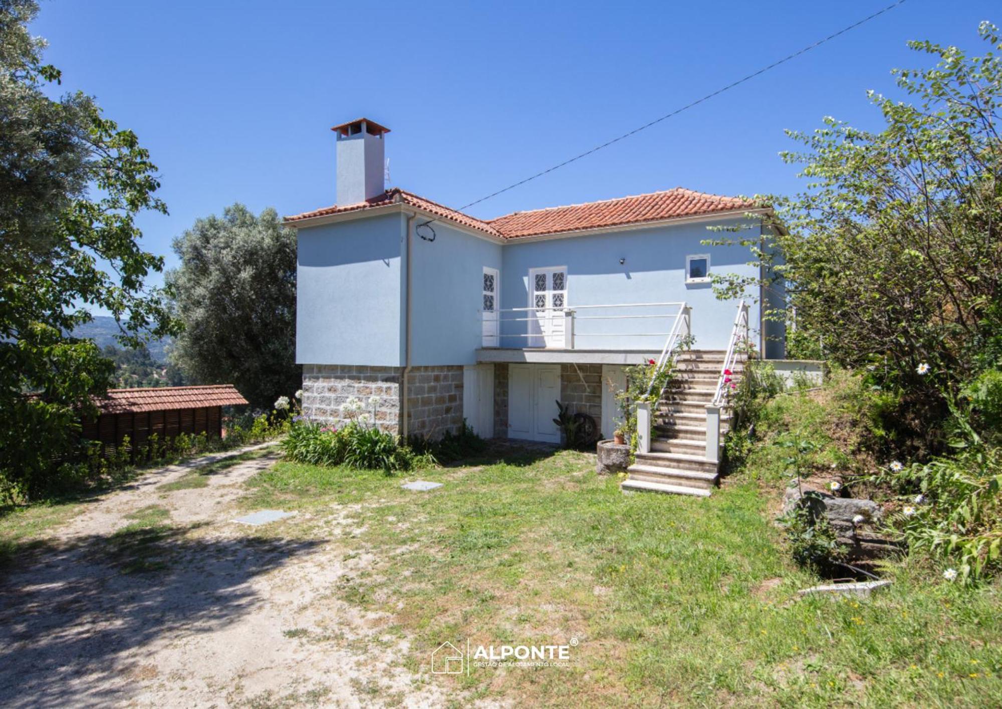 הוילה ארקוס דה ואלדבז Quinta Da Costeira - Casa Azul Do Limoal By Alponte מראה חיצוני תמונה